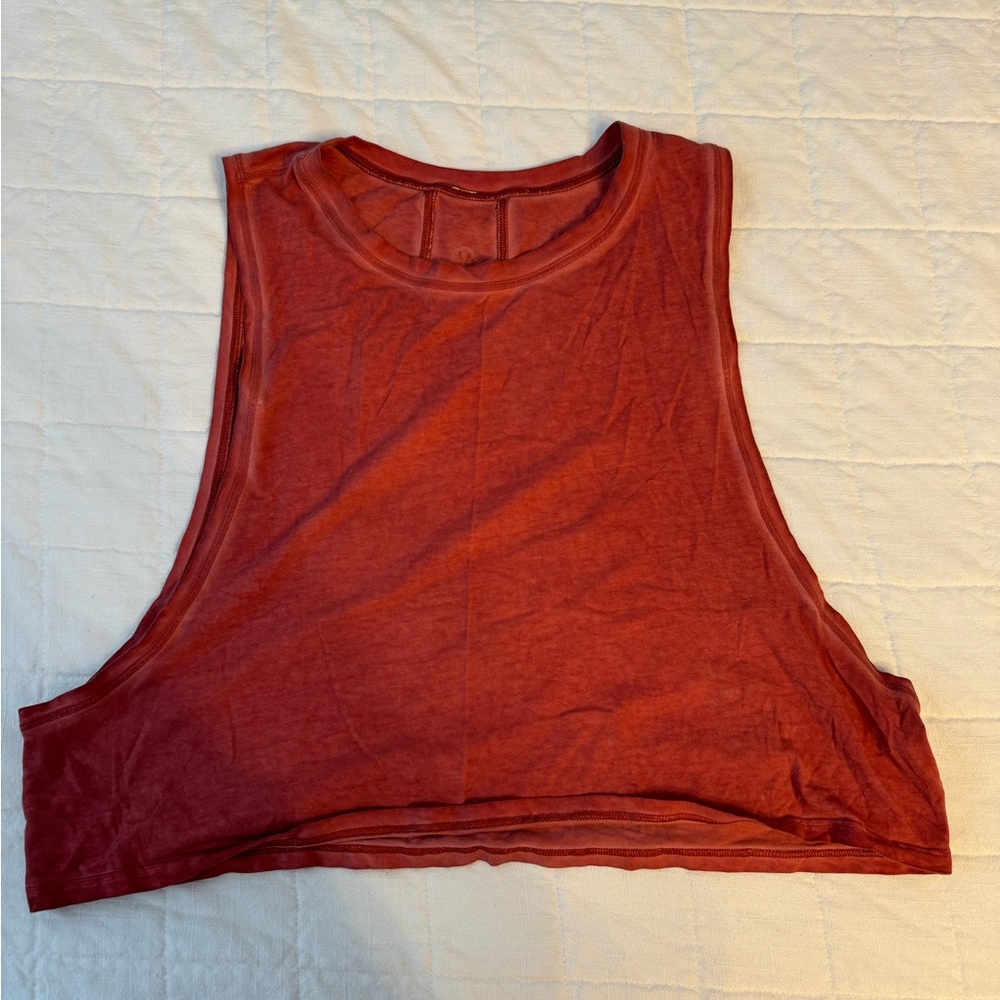 Lululemon Crop Workout Tank